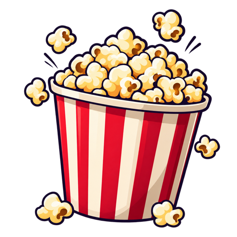 Throw popcorn!